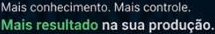 Mais conhecimento